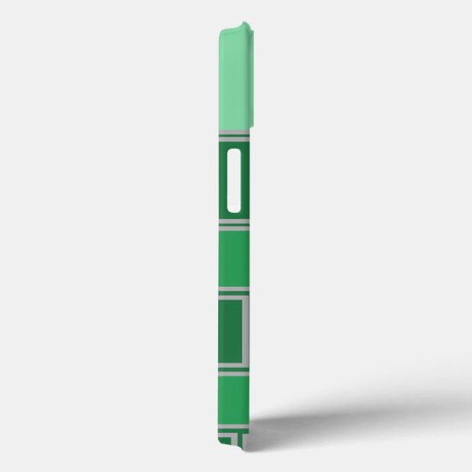 Coques Case-Mate iPhone Tons verts (Verso / Droite)