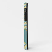 Coques Case-Mate iPhone Topaz Parties scintillant Chevron Motif (Dos/Gauche)