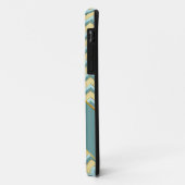 Coques Case-Mate iPhone Topaz Parties scintillant Chevron Motif (Dos/Gauche)
