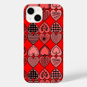Coque Pour iPhone 14 Topsy Turvy Hearts