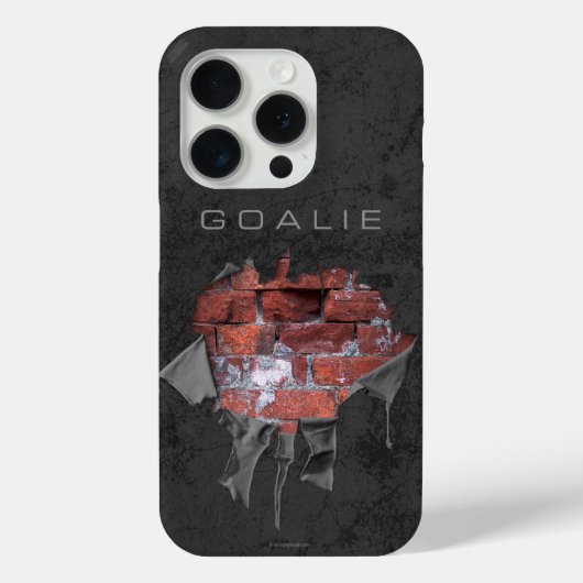 Coques Case-Mate iPhone Torn Brick Wall Goalie (Soccer) Coque-Mate iPhone  (Verso)