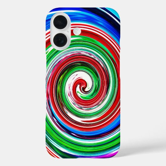 Coques Case-Mate iPhone tornade colorée (Verso)