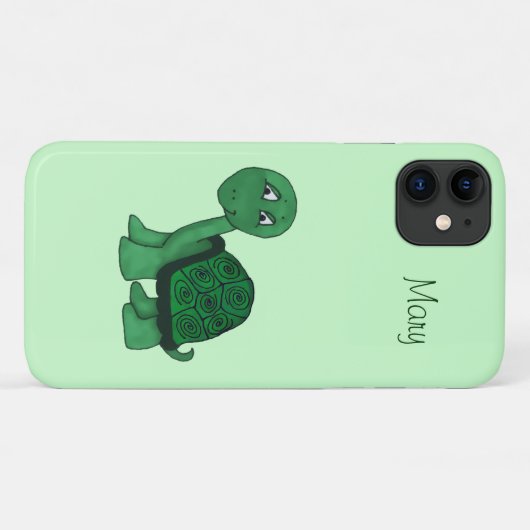 Coques Case-Mate iPhone Tortue amicale (Dos (Horizontal))