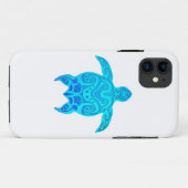 Coques Case-Mate iPhone Tortue bleue (Dos (Horizontal))