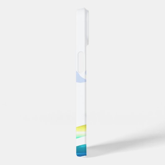 Coques Case-Mate iPhone Tortue bleue et verte (Verso / Droite)