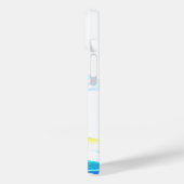 Coques Case-Mate iPhone Tortue bleue et verte (Verso / Gauche)