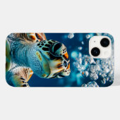 Coques Case-Mate iPhone Tortue de mer (Verso (horizontal))