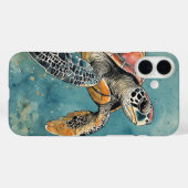 Coques Case-Mate iPhone Tortue de mer (Verso (horizontal))