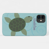 Coques Case-Mate iPhone Tortue de mer (Dos (Horizontal))