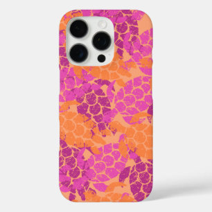 Coques iPhone 16 Pro Tortue de mer de Honu Aloha Hawaii rose