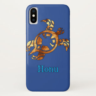 Case-Mate iPhone Case Tortue de mer hawaïenne de la tribu des Gold