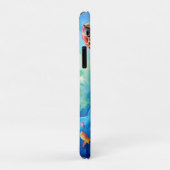 Coques Case-Mate iPhone Tortue de mer peinte (Dos/Droite)