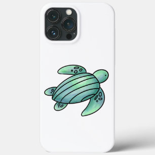Case-Mate iPhone Case tortue de mer peinte à l'aquarelle dessin animé bl