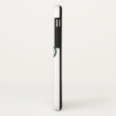 Coques Case-Mate iPhone Tortue de mer tribale hawaïenne en vert (Dos/Gauche)