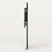 Coques Case-Mate iPhone Tortue de mer verte Tribal Honu sur blanc (Dos/Gauche)