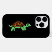 Coques Case-Mate iPhone Tortue drôle (Verso (horizontal))