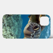 Coques Case-Mate iPhone Tortue verte hawaïenne (Verso (horizontal))
