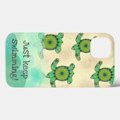 Coques Case-Mate iPhone Tortues Bébés (Verso (horizontal))