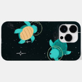 Coques Case-Mate iPhone Tortues de l'espace (Verso (horizontal))
