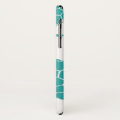 Coques Case-Mate iPhone Tortues de mer Bleues (Dos/Gauche)