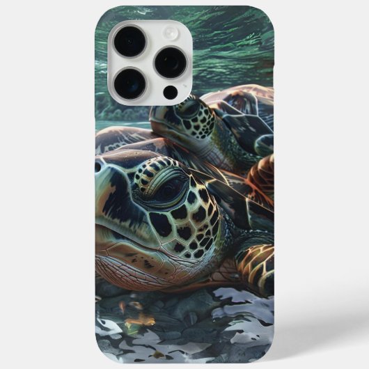Coques Case-Mate iPhone Tortues marines Océan Sous-marin (Verso)