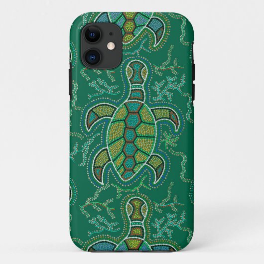 Coques Case-Mate iPhone Tortuga des Caraïbes (Dos)