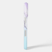 Coques Case-Mate iPhone Tosca rose violet Ombre marbre personnalisable (Verso / Droite)