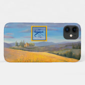 Coques Case-Mate iPhone Toscane Toscane de terrain de tournesol peindre po (Dos (Horizontal))