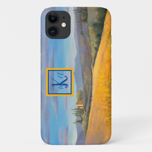 Coques Case-Mate iPhone Toscane Toscane Toscane Peinture à Monogramme (Dos)