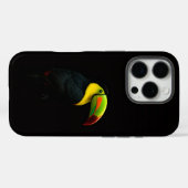 Coques Case-Mate iPhone Toucan à bec caréné Black 4 Luxe iPhone 16 Pro (Verso (horizontal))