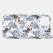 Coques Case-Mate iPhone Toucan gris (Verso (horizontal))