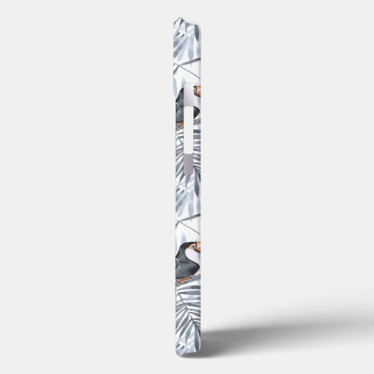 Coques Case-Mate iPhone Toucan gris (Verso / Gauche)