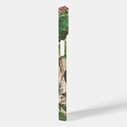 Coques Case-Mate iPhone Toucan Jungle Tropical Bird Belle antique (Verso / Droite)