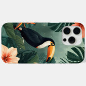 Coques Case-Mate iPhone Toucan Muse Tropical Botanical Phone Case (Verso (horizontal))