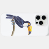 Coques Case-Mate iPhone Toucan, oiseau tropical (Verso (horizontal))
