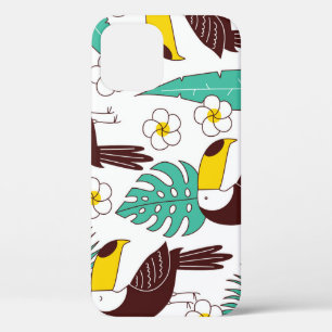 Case-Mate iPhone Case Toucan Orchid Vintage Palm Motif