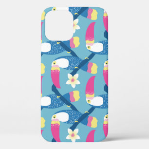 Case-Mate iPhone Case Toucan tropical : motif floral vibrant.