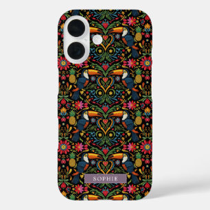 Coques iPhone 16 Toucan Tropical Vibrant