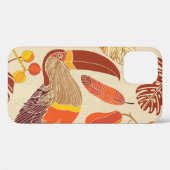 Coques Case-Mate iPhone Toucanes tropicales : Conception Exotique sans joi (Verso (horizontal))