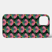 Coques Case-Mate iPhone Toucans & ananas Tropical Art Déco (Verso (horizontal))