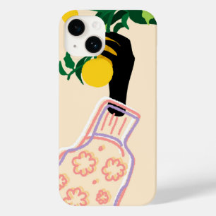 Coque Pour iPhone 14 Touche Citrus