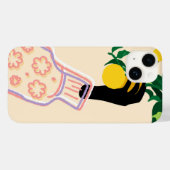 Coques Case-Mate iPhone Touche Citrus (Verso (horizontal))