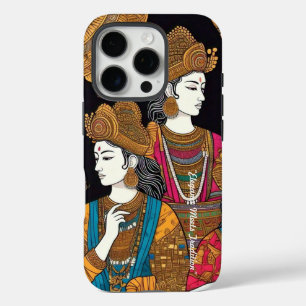 Coques iPhone 16 Pro "Touche d'or festive"