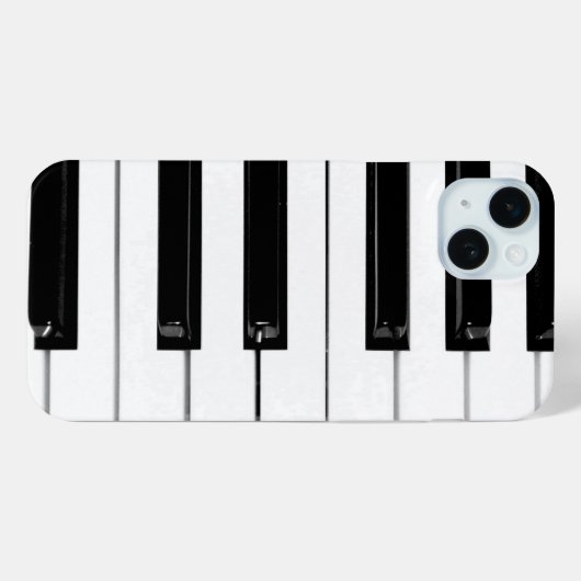 Coques Case-Mate iPhone Touches de clavier de piano (Verso (horizontal))