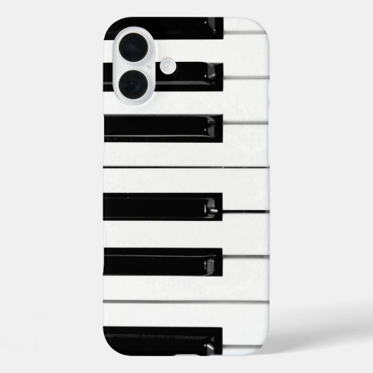 Coques Case-Mate iPhone Touches de clavier de piano (Verso)