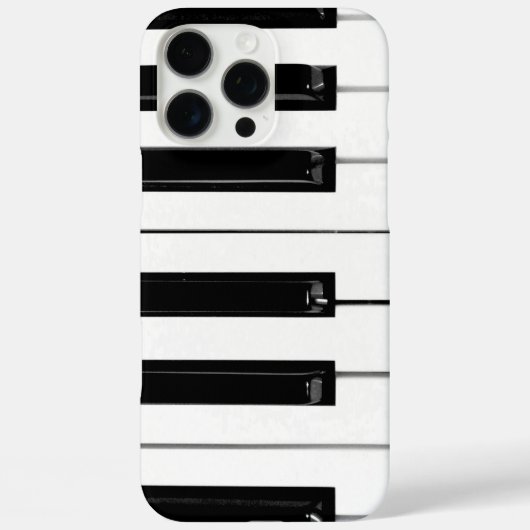 Coques Case-Mate iPhone Touches de clavier de piano (Verso)