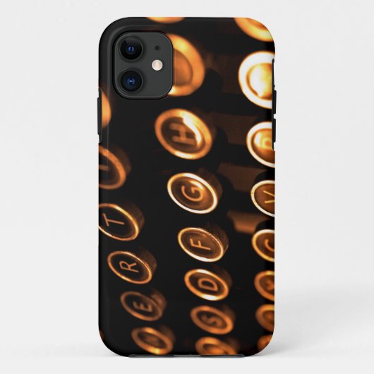 Coques Case-Mate iPhone Touches de machine à écrire d'époque (Dos)