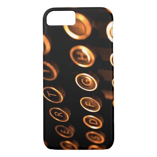 Coques Case-Mate iPhone Touches de machine à écrire d'époque (Dos)