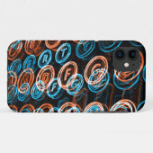 Coques Case-Mate iPhone Touches de machine à écrire néon (Dos (Horizontal))