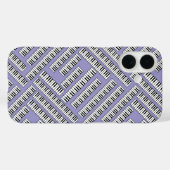 Coques Case-Mate iPhone Touches de piano (Verso (horizontal))
